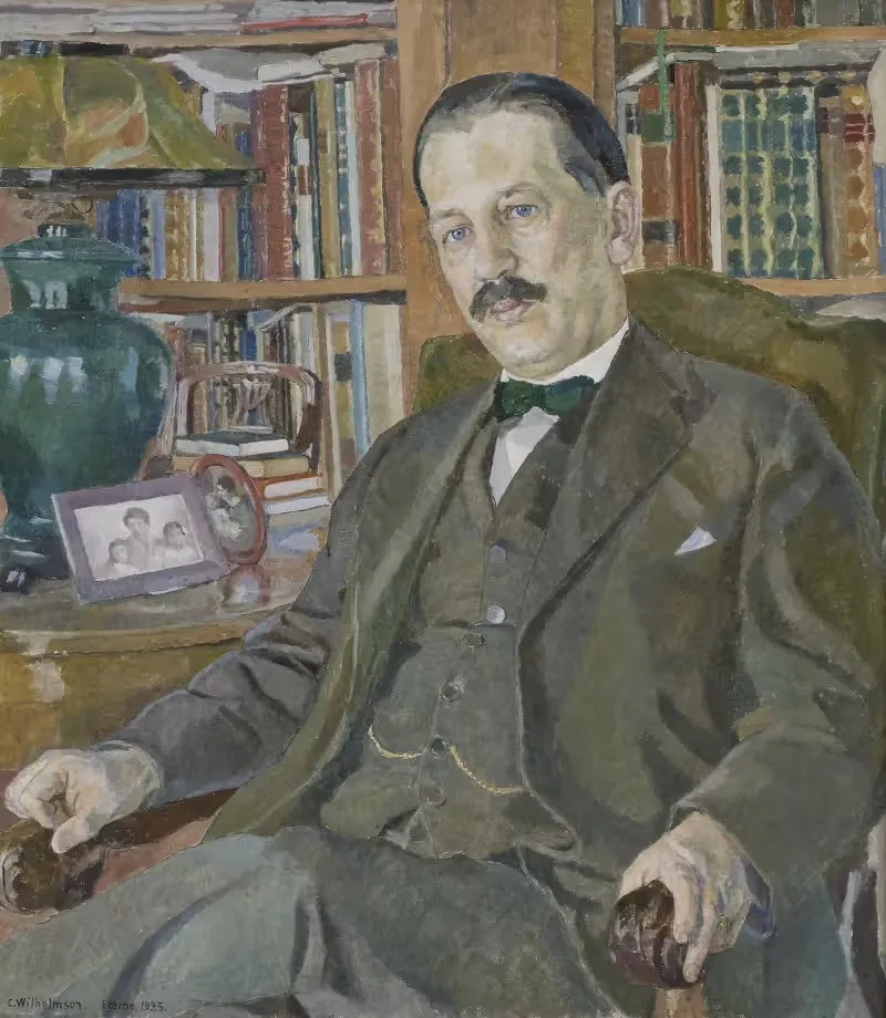 Торстен Лаурин, 1875-1954 by Карл Вильгельмсон, 1925 — digital art print download