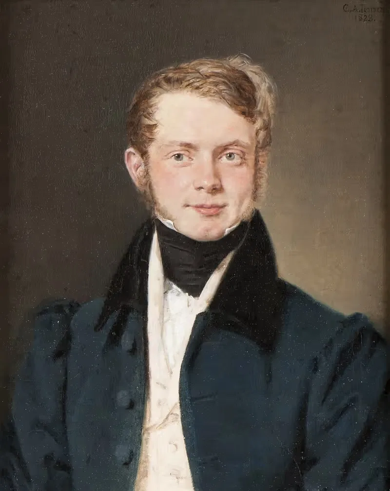 Mansporträtt by Christian Albrecht Jensen, 1828 — digital art print download