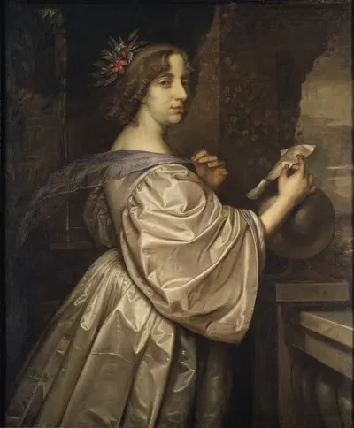 Королева Кристина Шведская (1626 – 1689) by Дэвид Бек, 1626 – 1689 — digital art print download