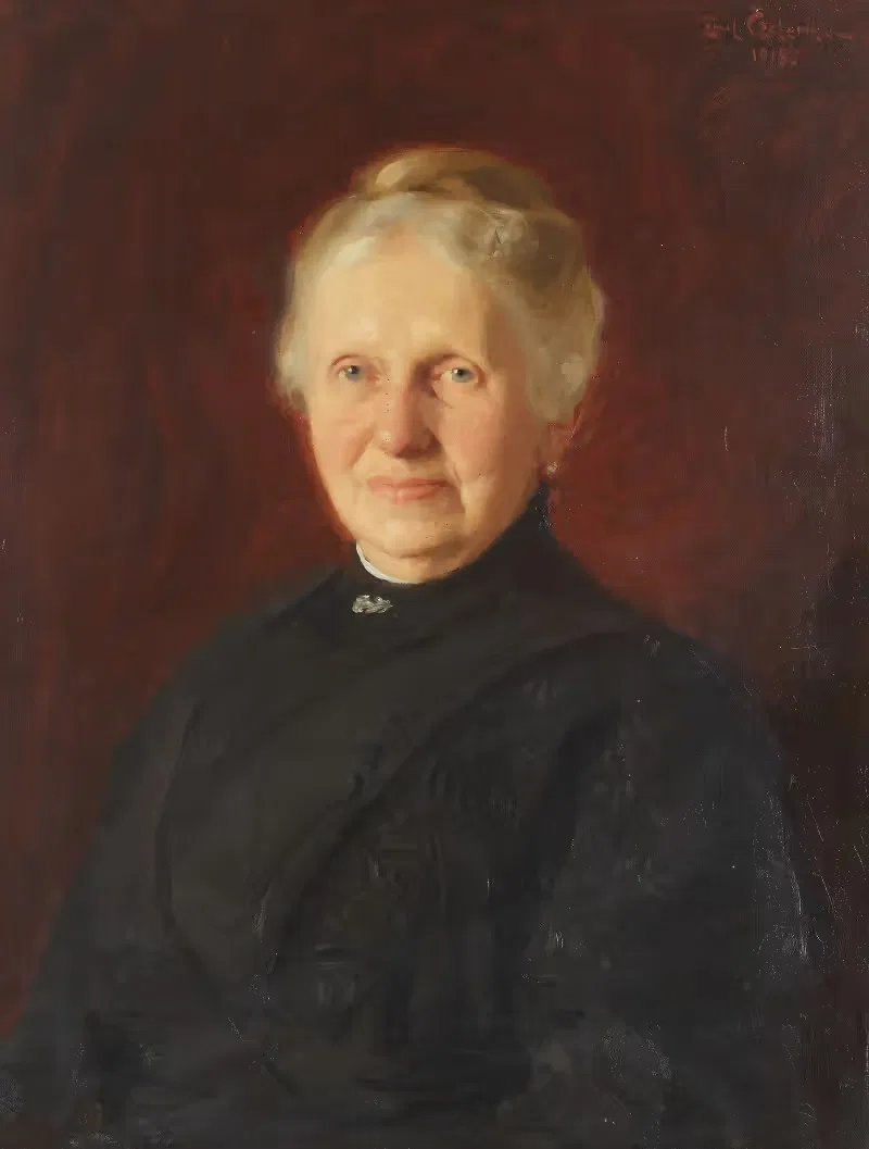Portrait of Amalia Styffe — Emil Österman