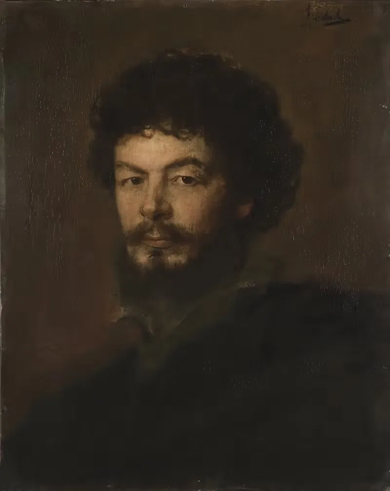 The Architect Lorenz Gedon by Franz von Lenbach — digital art print download