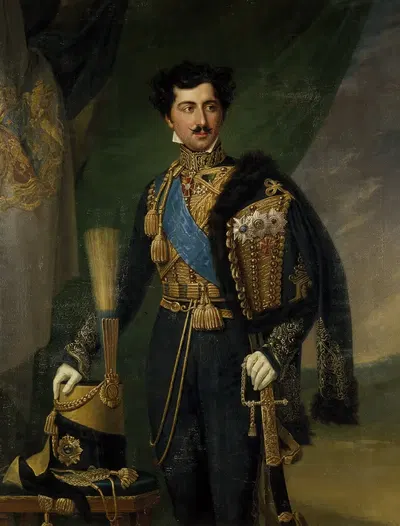 Оскар I (1799-1859), король Швеции и Норвегии by Фредрик Уэстин, 1799-1859 — digital art print download