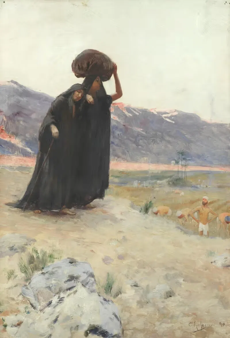 Долгая дорога домой by Жорж Антуан Рошегросс, 1890 — digital art print download