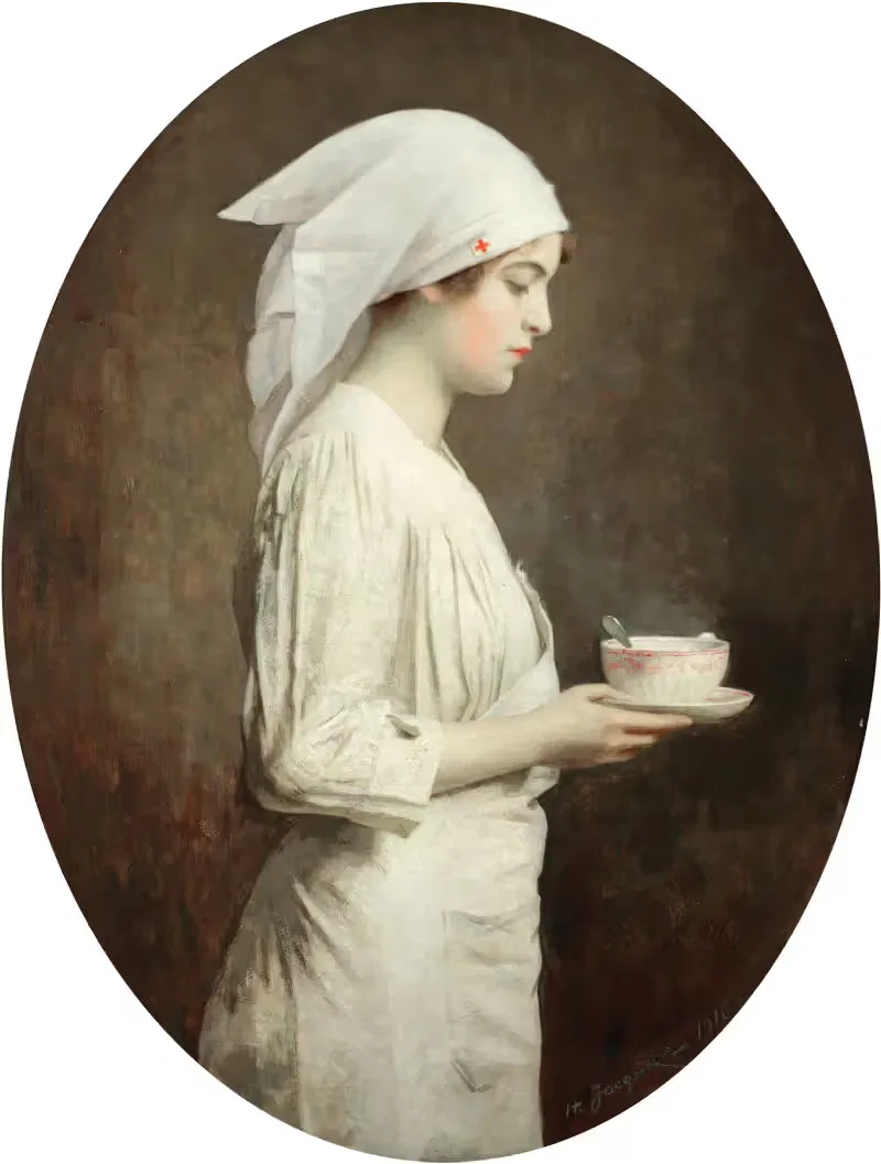 Горячая чашка супа — Генри Жакье