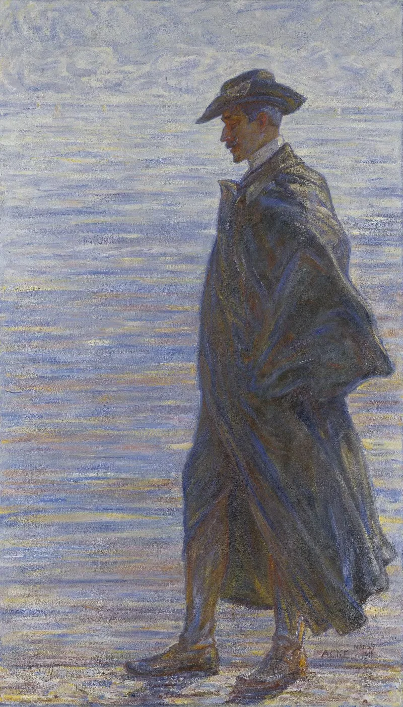 The Poet. Verner von Heidenstam, Author — J.A.G. Acke