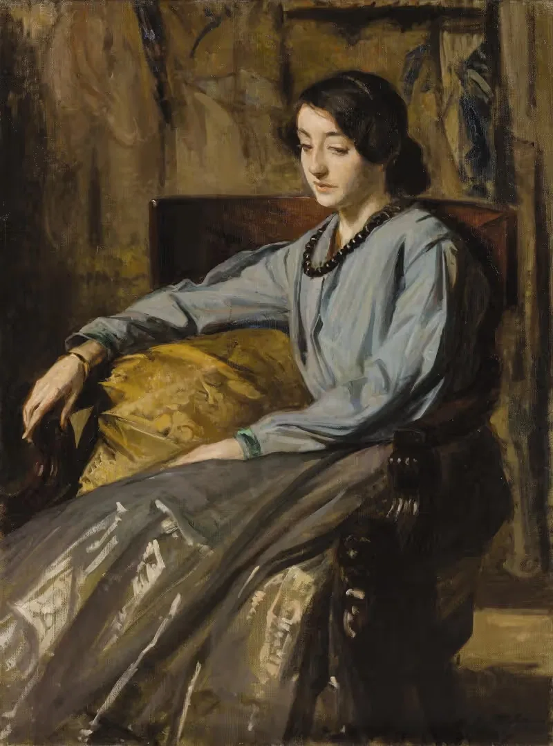Portrait of Désirée Manfred — Jacques-Émile Blanche