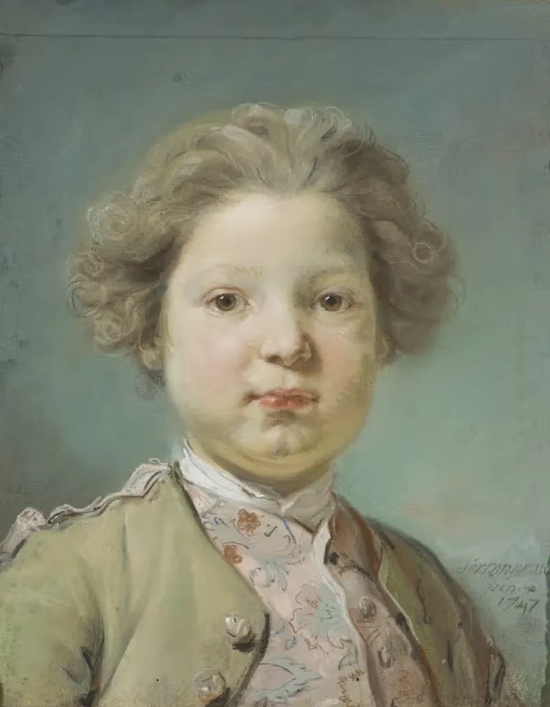 Portrait of a Boy — Jean-Baptiste Perronneau
