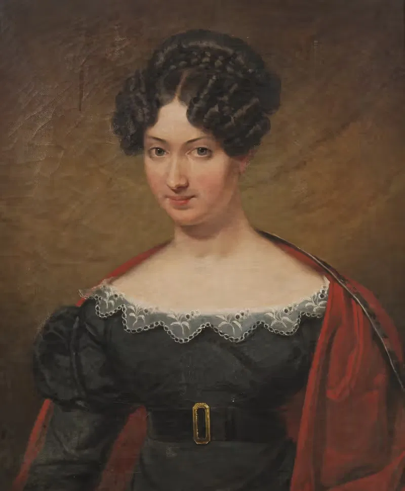 Элизабета Сетон (1804-1827) by Йохан Густаф Сандберг, 1804-1827 — digital art print download