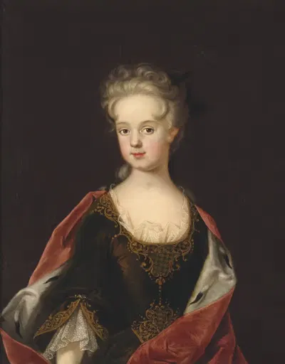 Мария Лещинская, королева Франции by Йохан Старбус, 1712 — digital art print download
