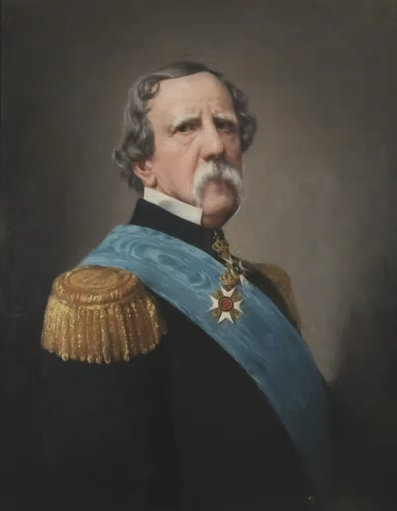 Людвиг Мандерстрём, 1806-1873 by Йохан Вильгельм Гертнер, 1870 — digital art print download