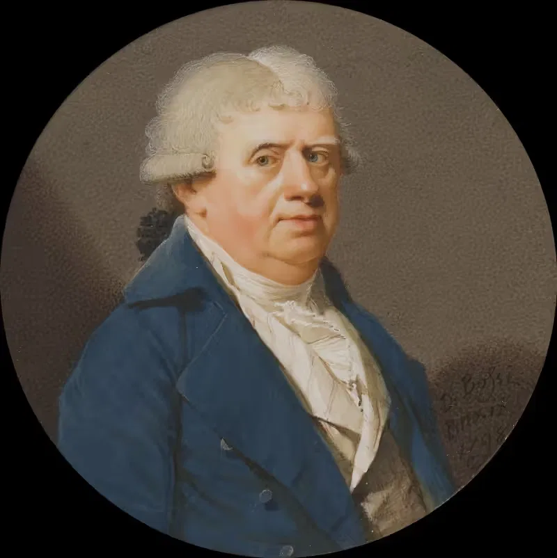 Йоаким Даниэль Вахрендорф, 1726-1803 by Иоганн Доминик Босси, 1798 — digital art print download