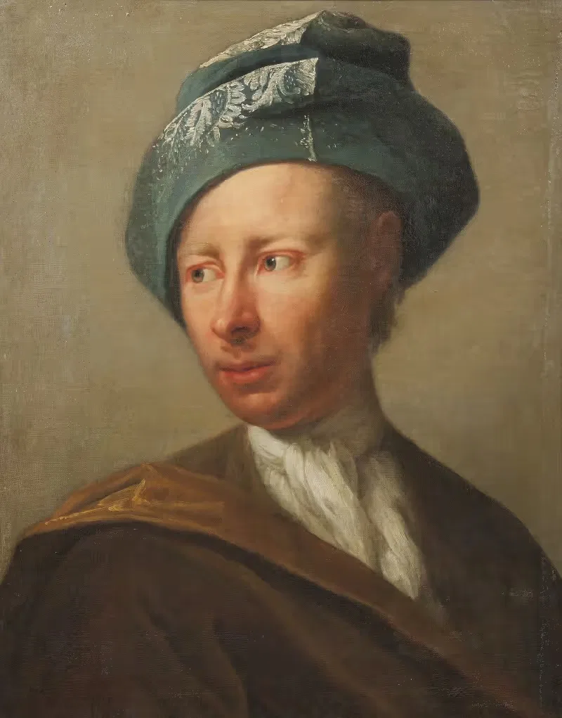 Густав Абрахам Пайпер by Иоганн Готфрид Таннауэр, 1692-1761 — digital art print download