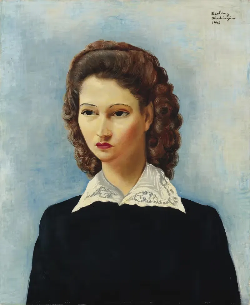 Прекрасная бразильянка by Моис Кислинг, 1943 — digital art print download