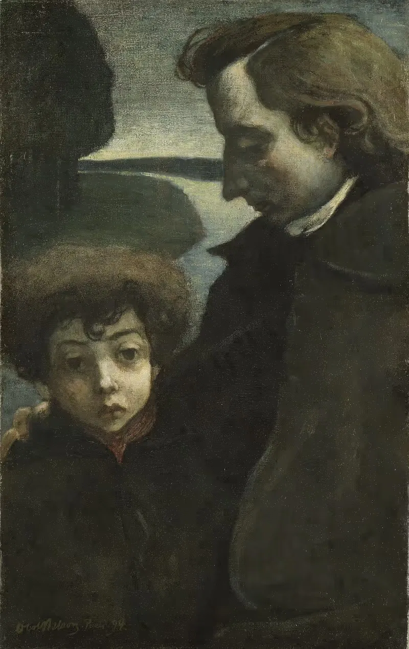 Приемные братья by Олоф Сагер-Нельсон, 1894 — digital art print download