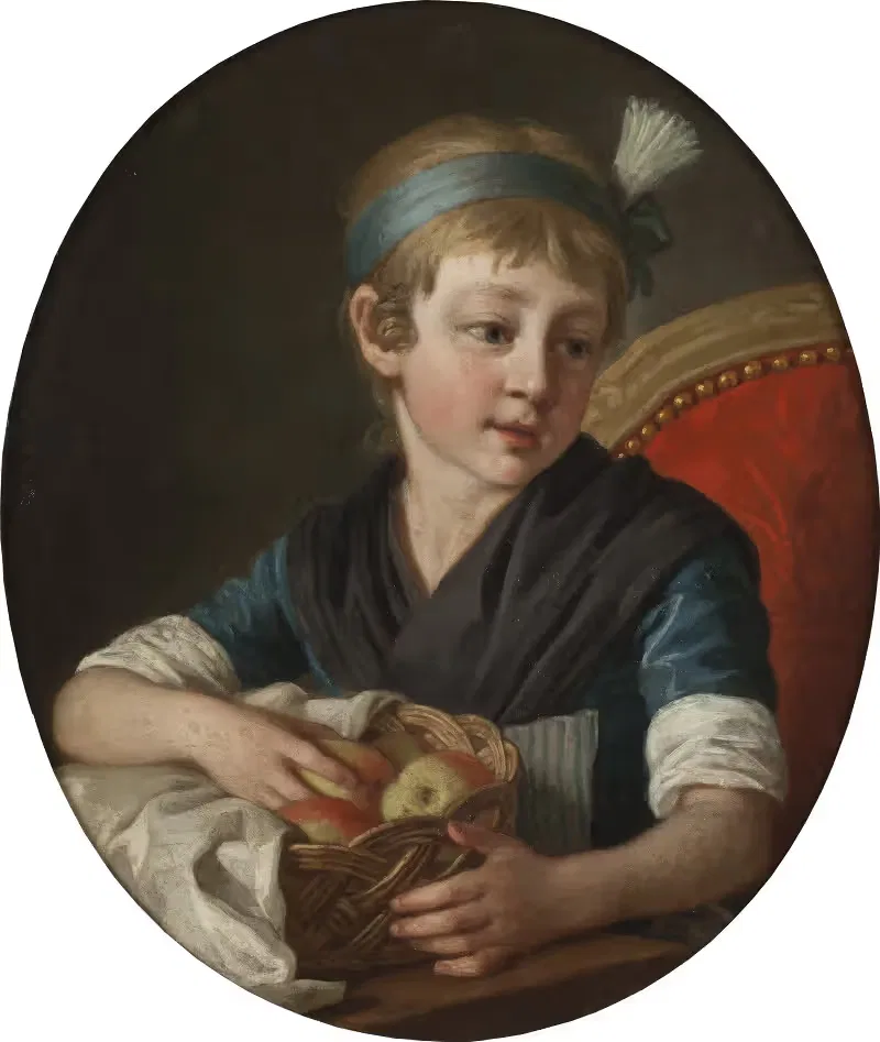 The Artist's Daughter Wilhelmina — Per Krafft the Elder