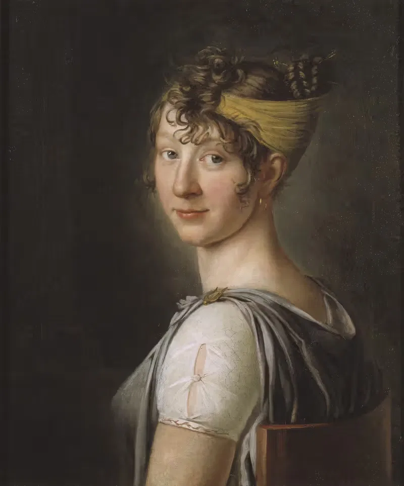 The Artist's Sister Wilhelmina — Per Krafft the Younger