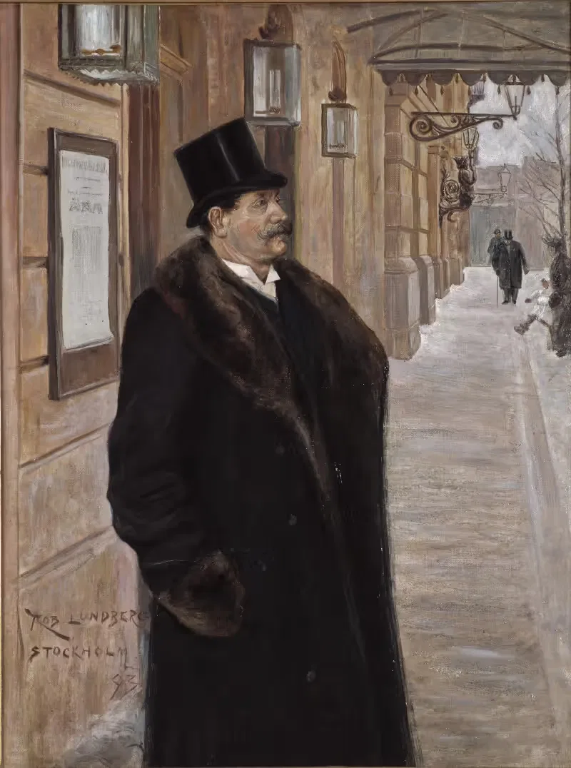 Густав Фредриксон, 1832-1921 by Роберт Лундберг, 1893 — digital art print download