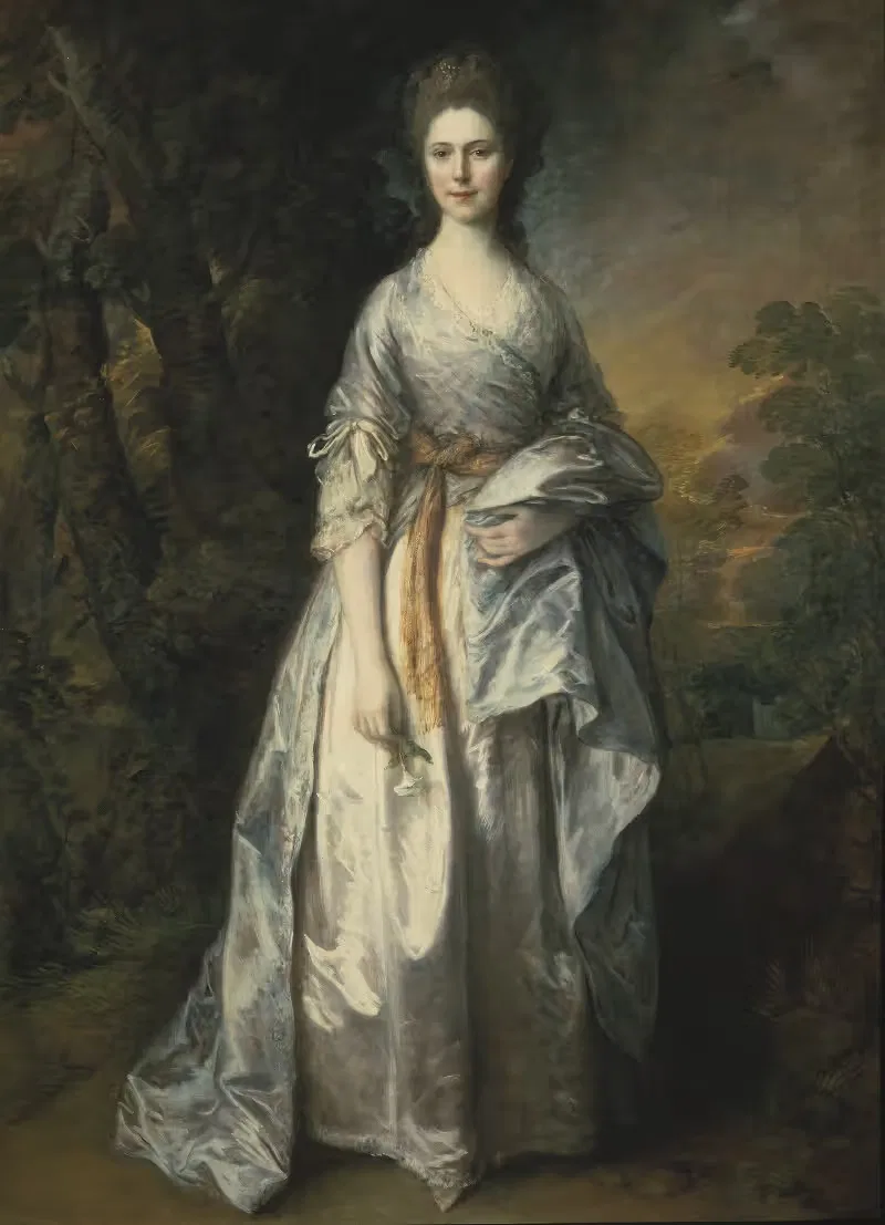 Мария, леди Эрли (1743-1794) by Томас Гейнсборо, 1743-1794 — digital art print download