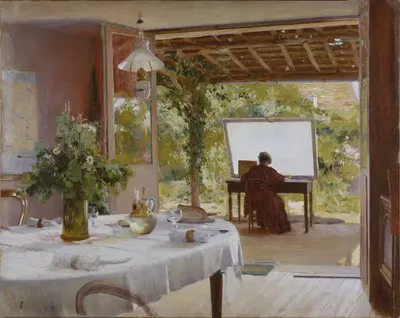 Open-air Studio by William Blair Bruce — digital art print download