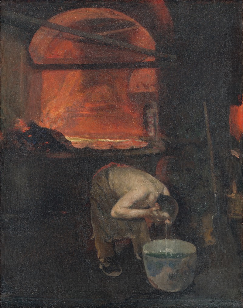 После работы by Доминик Скутецкий, 1920 — digital art print download