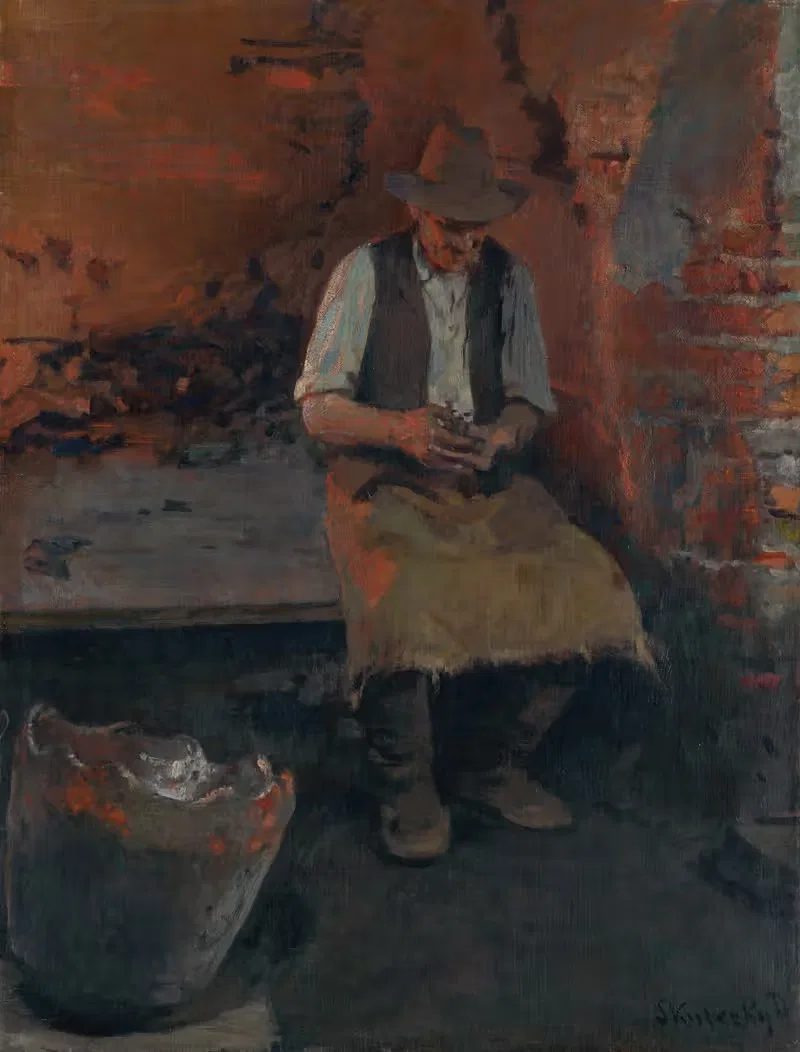 Момент отдыха by Доминик Скутецкий, 1915 — digital art print download