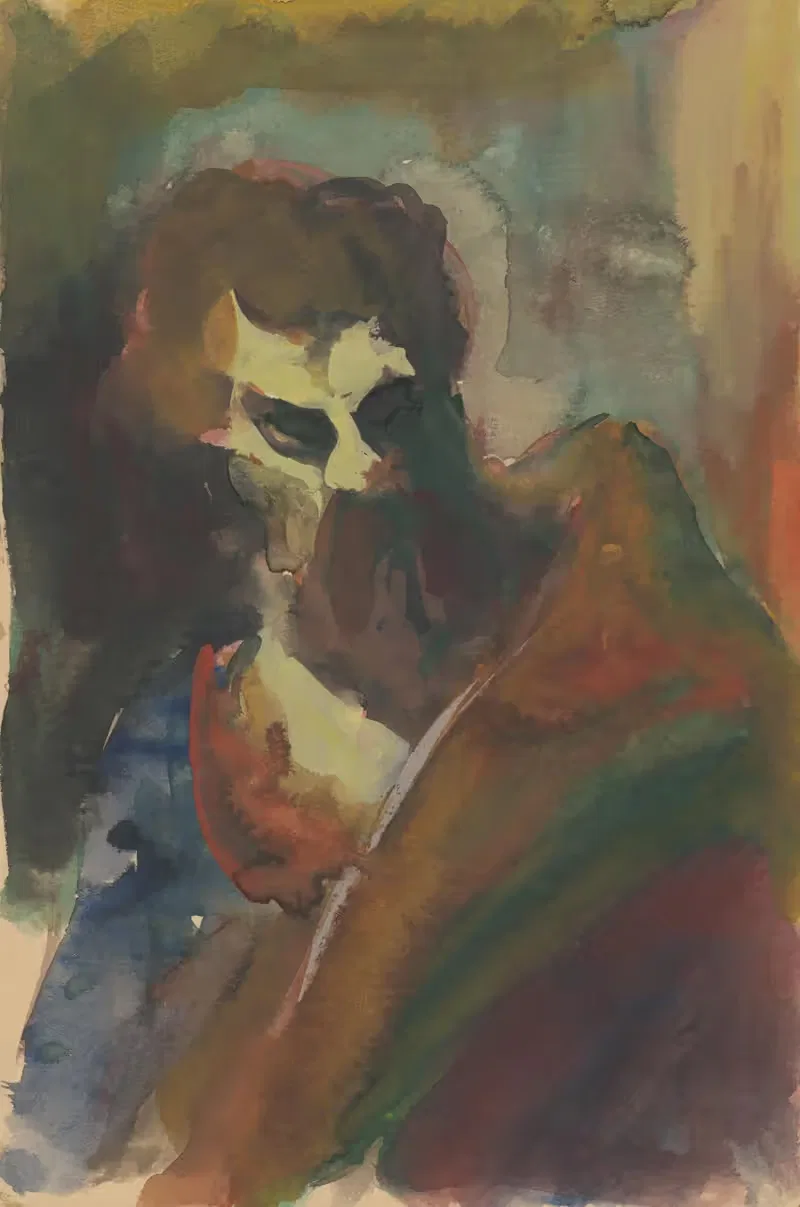 Голова мужчины by Ян Новак, 1940–1944 — digital art print download