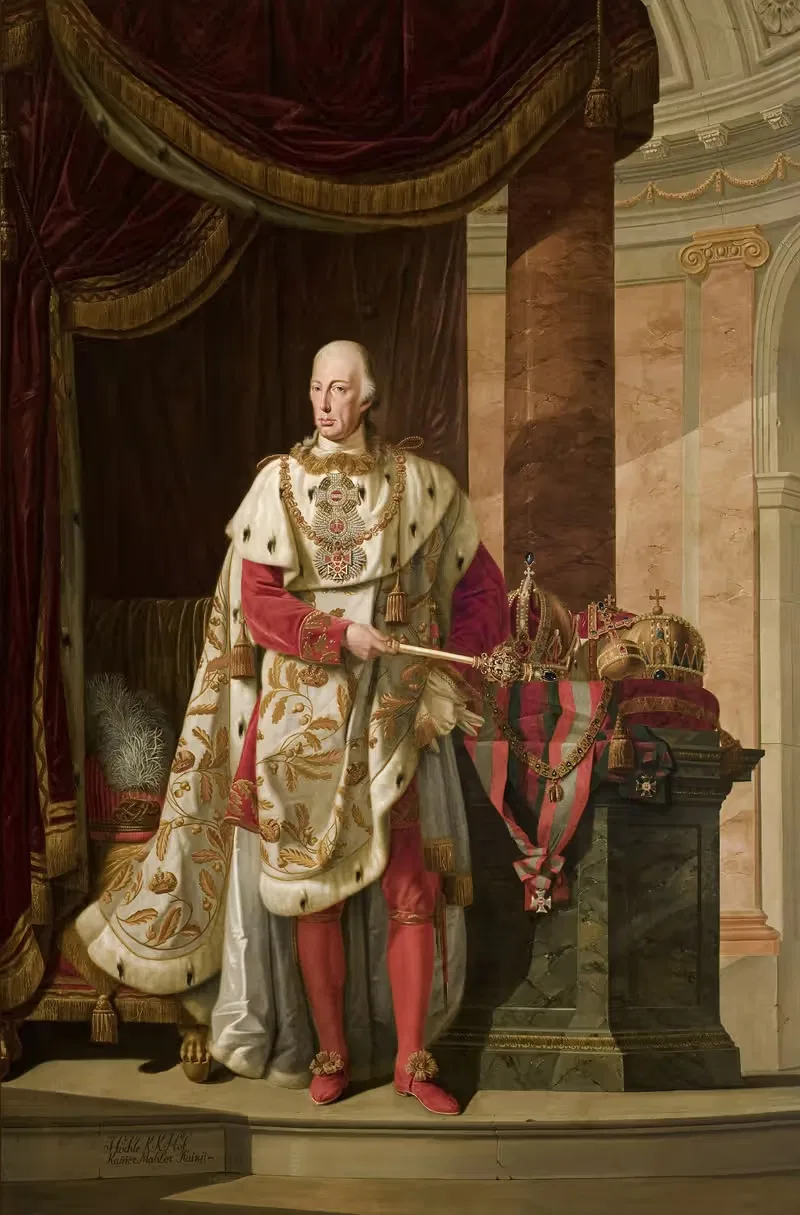 Portrait of Francis II — Johann Baptist Hoechle