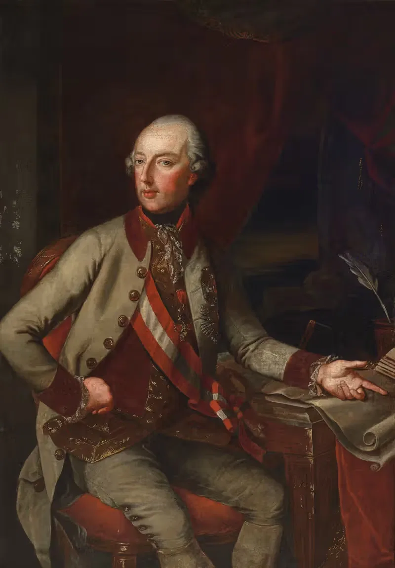 Portrait of Joseph II — Joseph Hickel