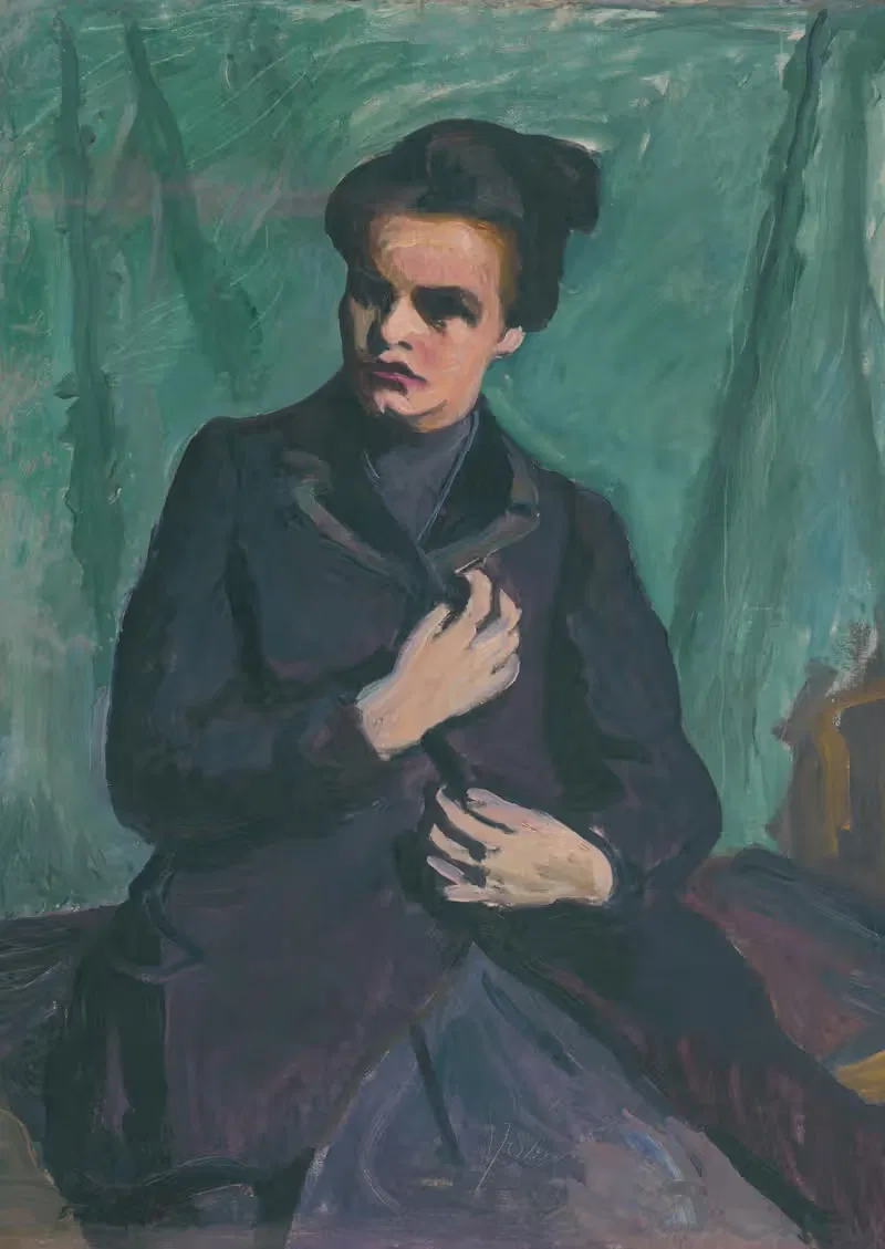 Štúdia k portrétu by Peter Dobrovič, 1917 — digital art print download