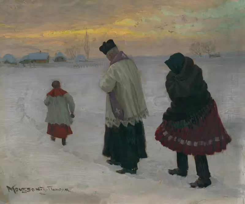 К последнему помазанию by Йозеф Теодор Муссон — digital art print download