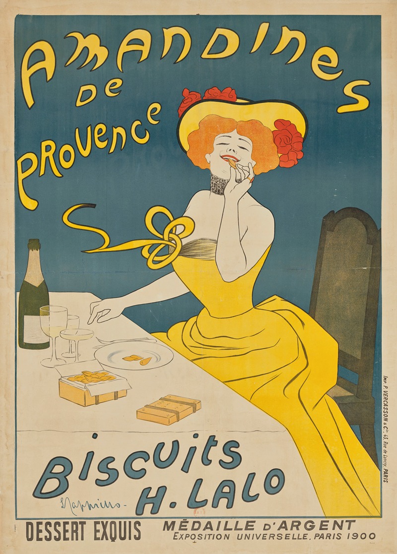 Amandines de Provence by Leonetto Cappiello, 1902 — digital art print download