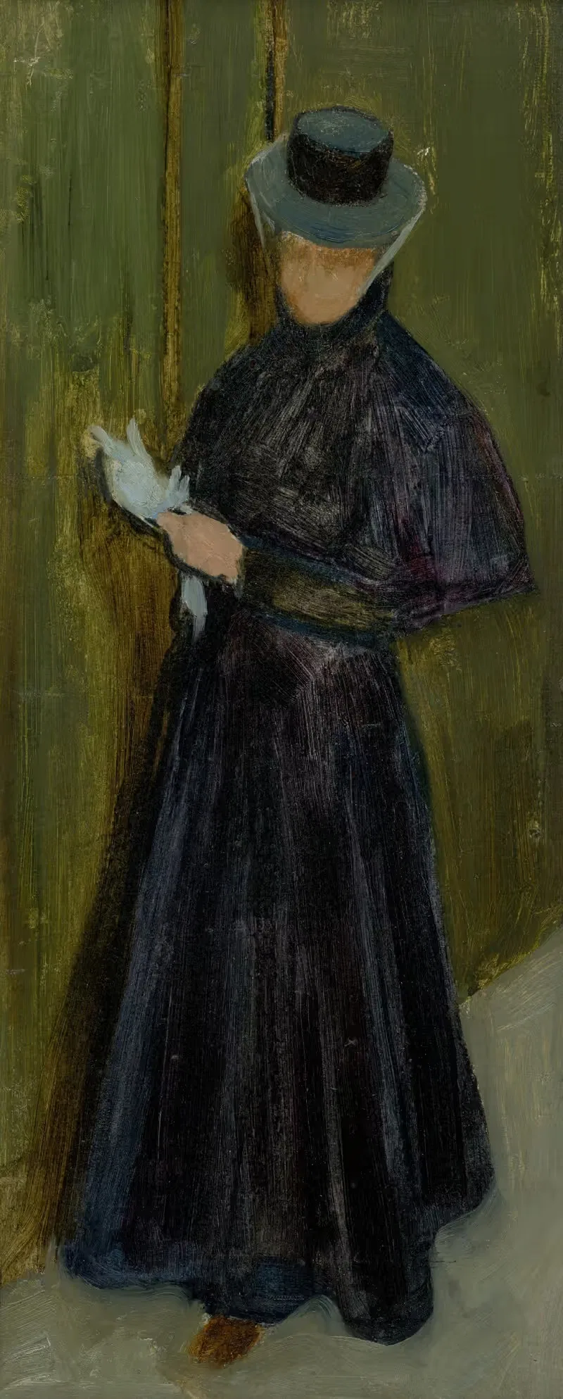 Дама в длинном черном платье by Акаш Араниоши, 1890–1898 — digital art print download