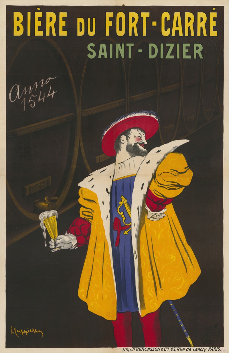 Bière du Fort-Carré. Saint-Dizier — Leonetto Cappiello