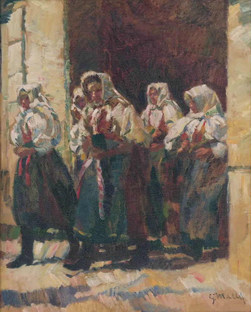 Из церкви by Густав Мальи, 1925 — digital art print download
