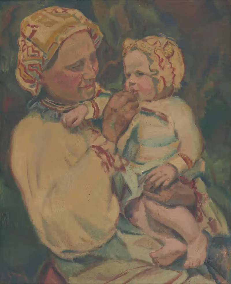 Слячская мадонна by Густав Мальи, 1930–1935 — digital art print download