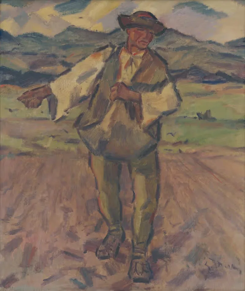 Sower by Gustáv Mallý, 1935–1938 — digital art print download
