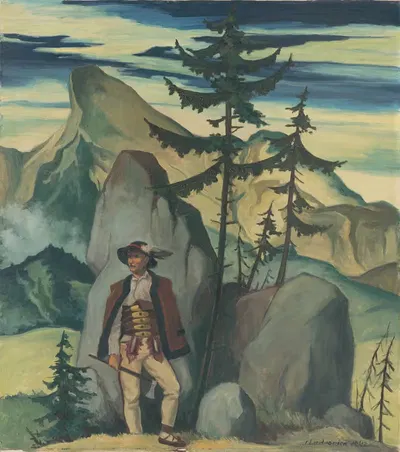 From Ždiar by Ján Ladvenica, 1942 — digital art print download