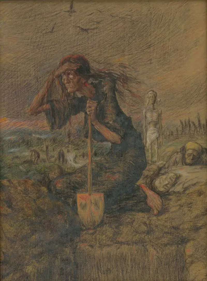 Ужасы войны by Карол Милослав Лехоцкий, 1918–1919 — digital art print download