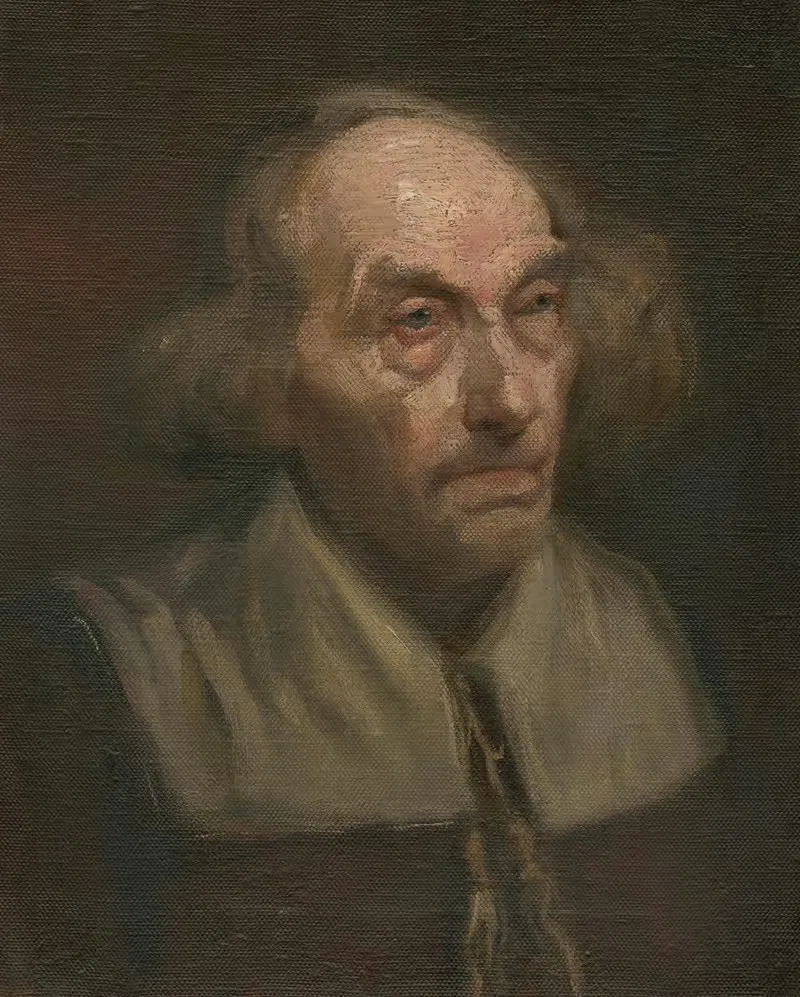Head of an Old Man — Ľudovít Pitthordt