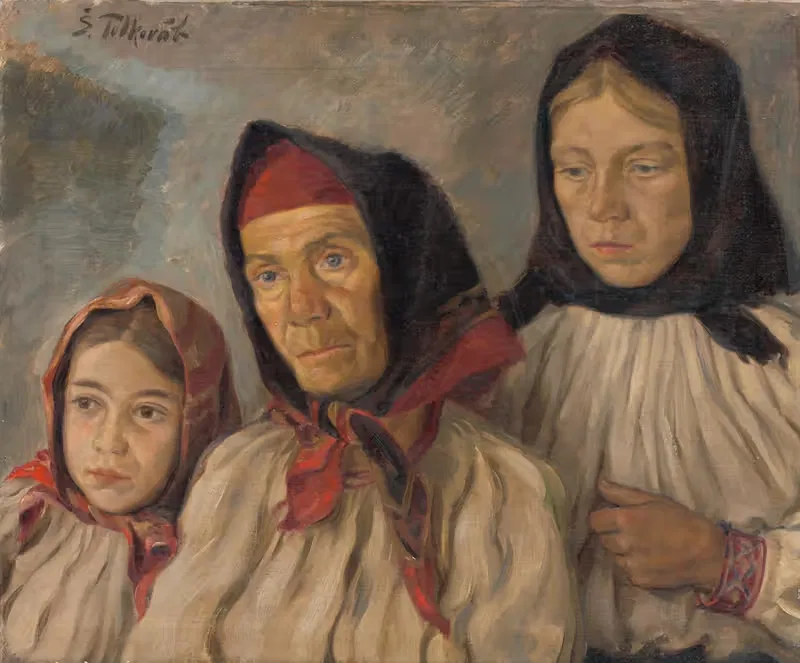 Слушая проповедь by Штефан Полкораб, 1939 — digital art print download