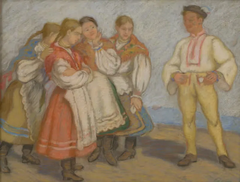 Шухай из другой деревни by Штефан Полкораб, 1938 — digital art print download