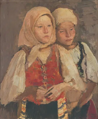 Сплетницы by Владимир Коварж, 1934 — digital art print download