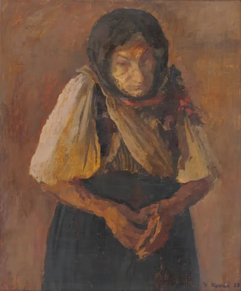 Старая женщина by Владимир Коварж, 1933 — digital art print download