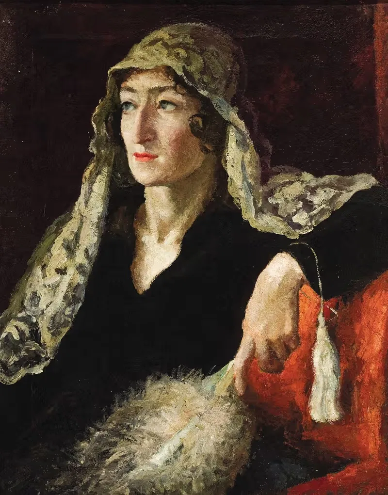 Портрет Е.Т. Барковой — Александр Александрович Осмеркин