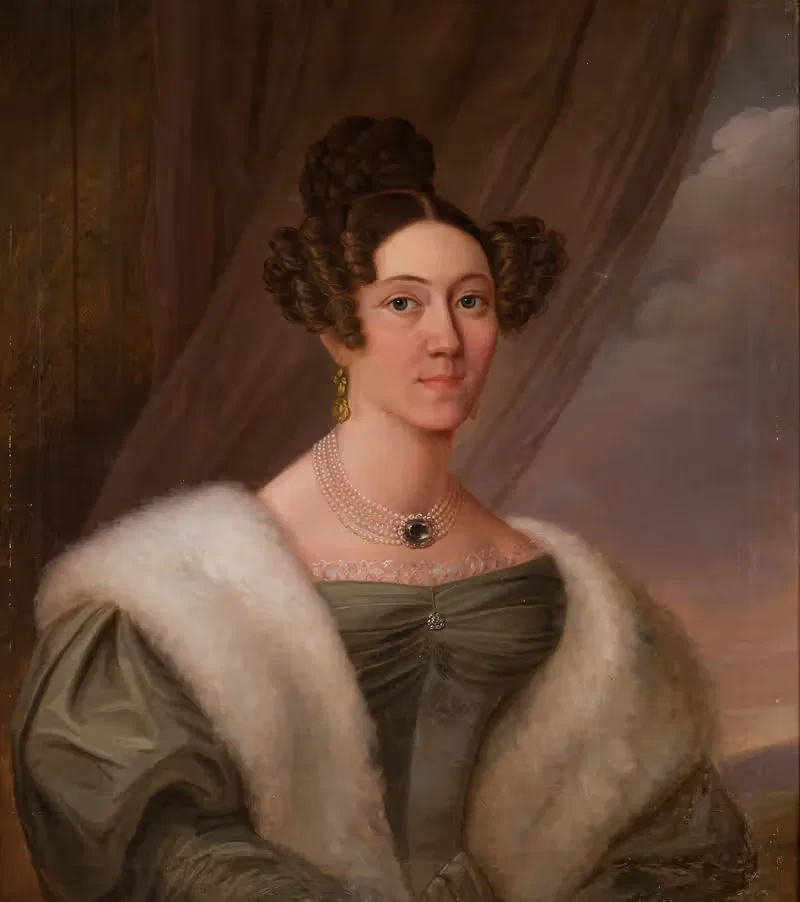 Мария Селенюс (1807-1892) by Карл Вильгельм Нордгрен, 1807-1892 — digital art print download