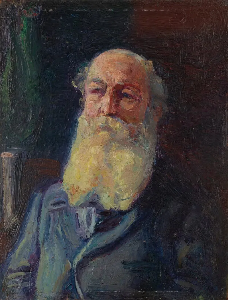 Портрет мужчины by Максимильен Люс, 1895 — digital art print download