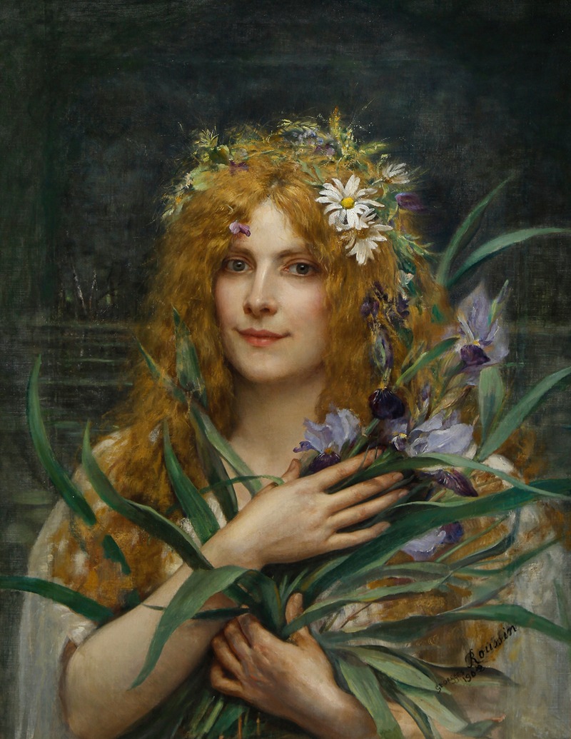 Ophelia by Georges Roussin — digital art print download