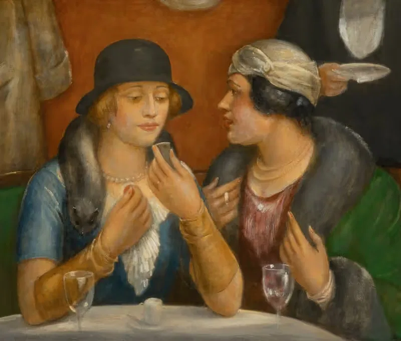 Завершающие штрихи by Кеннет Хейс Миллер, 1926 — digital art print download