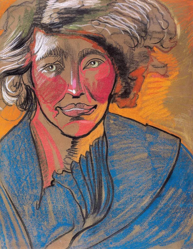 Portrait of Maria Witkiewiczówna — Stanisław Ignacy Witkiewicz