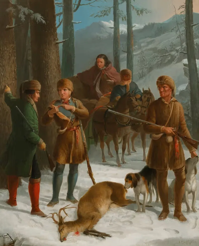 Спорный выстрел by Томпкинс Харрисон Маттесон, 1866 — digital art print download